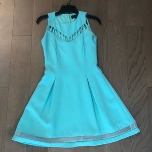 Teal dress